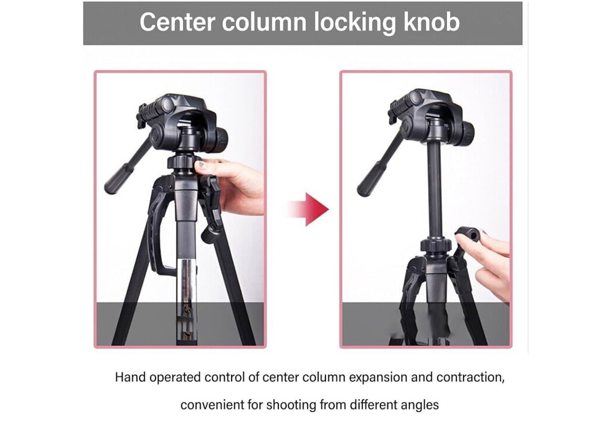 Brand: Generic
Portable Camera Tripod, Professional Aluminum Tripod Stand Adjustable Height Compatible Stylish for Photography