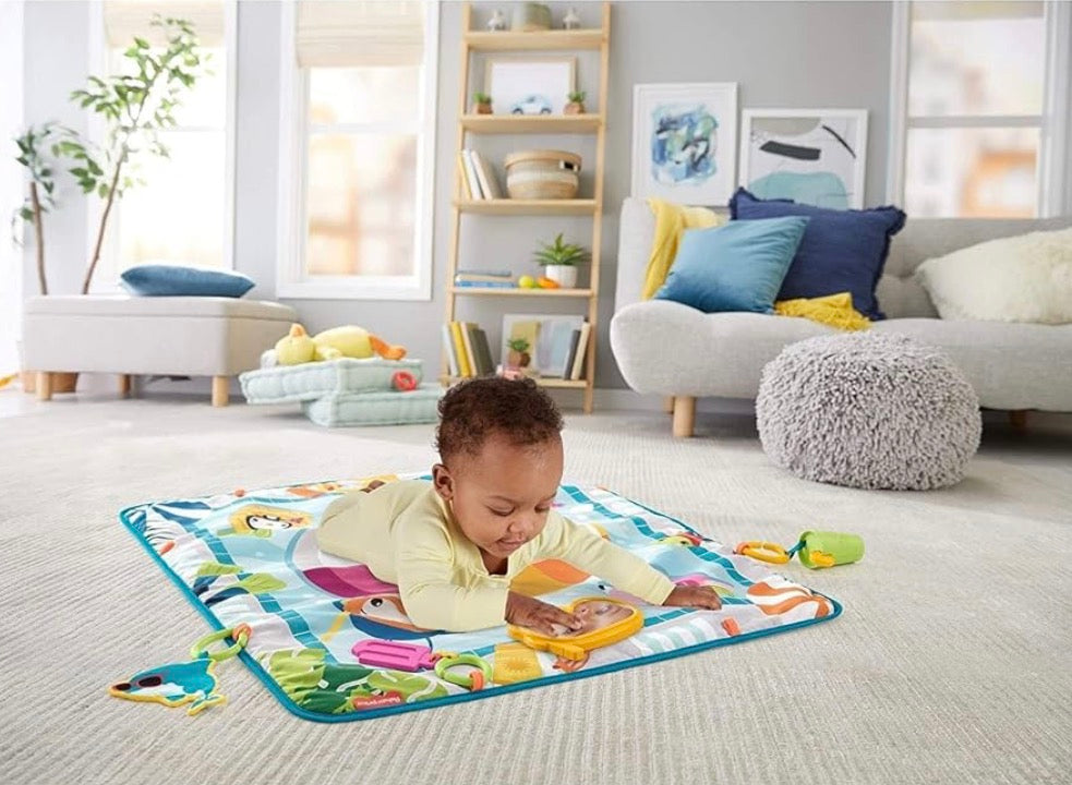 Brand: FISHER-PRICE BABY
Fisher-Price GRR44 - Plitsch-Platsch Explorer Play Blanket, Baby Play Blanket with Toy, for Newborns