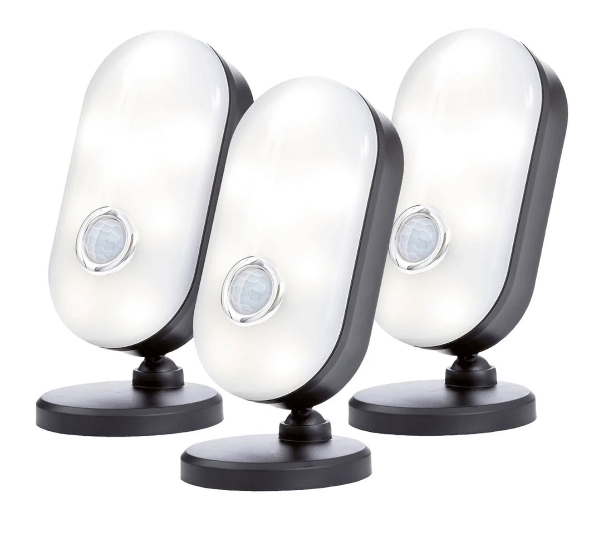 CASALUX LED Lights With Motion Detector, Set Of 3