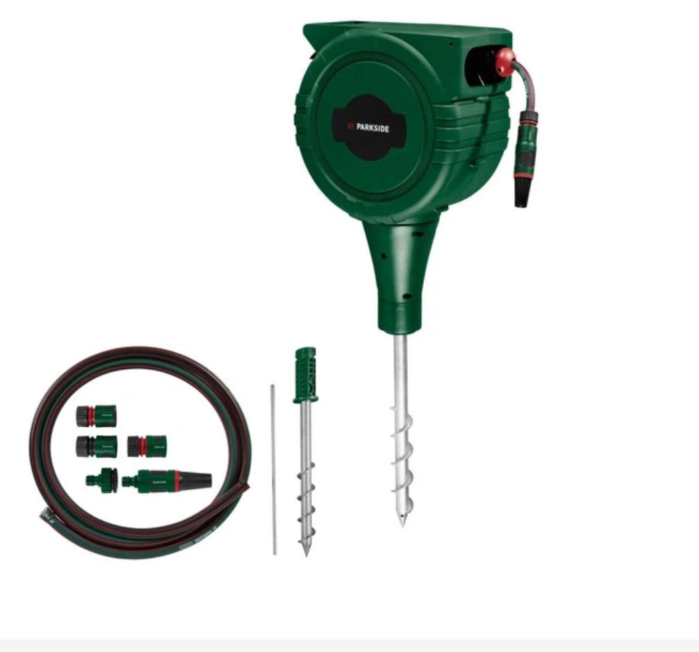Garden hose reel 25m Parkside