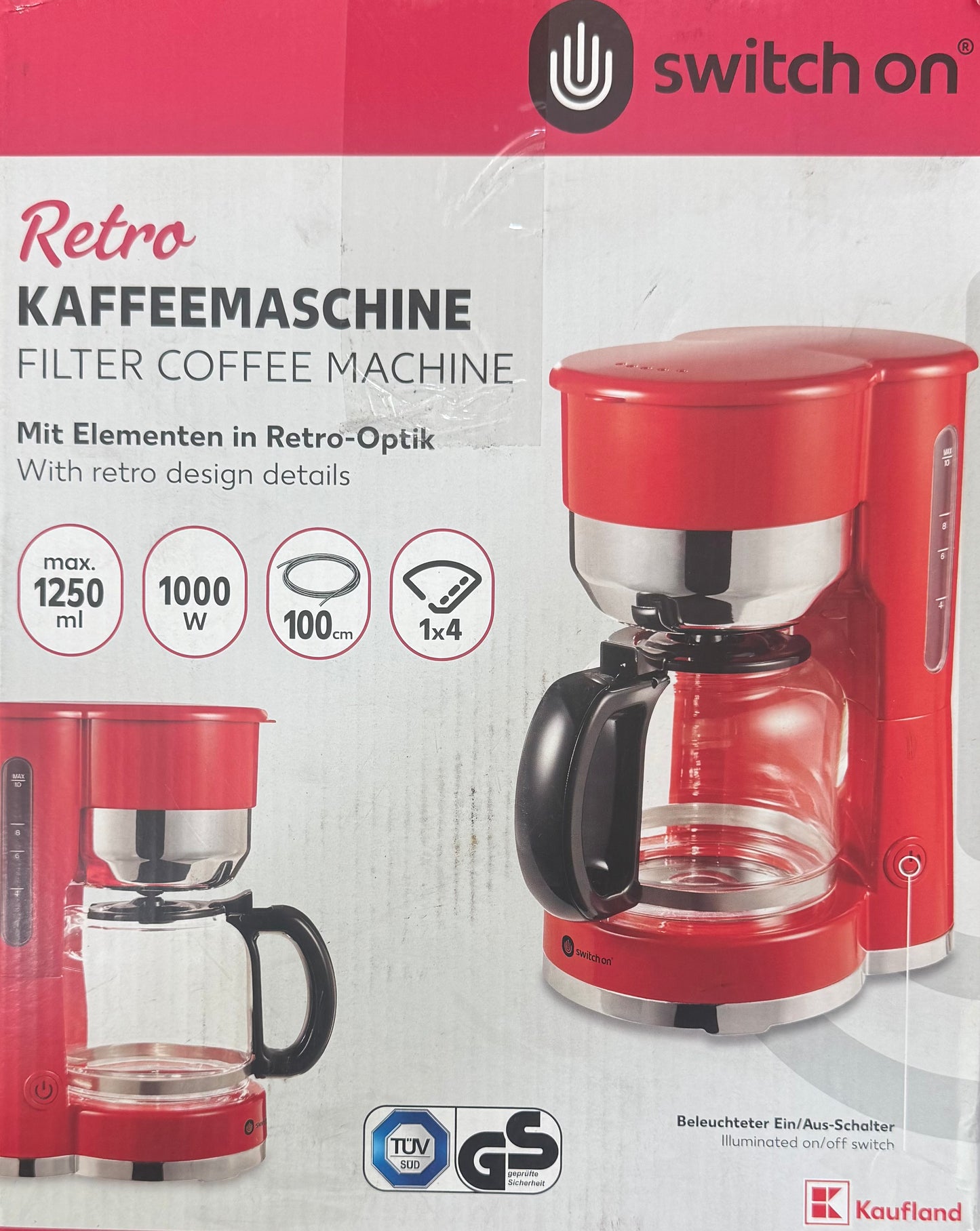 SWITCH ON COFFEE MACHINE / KIT