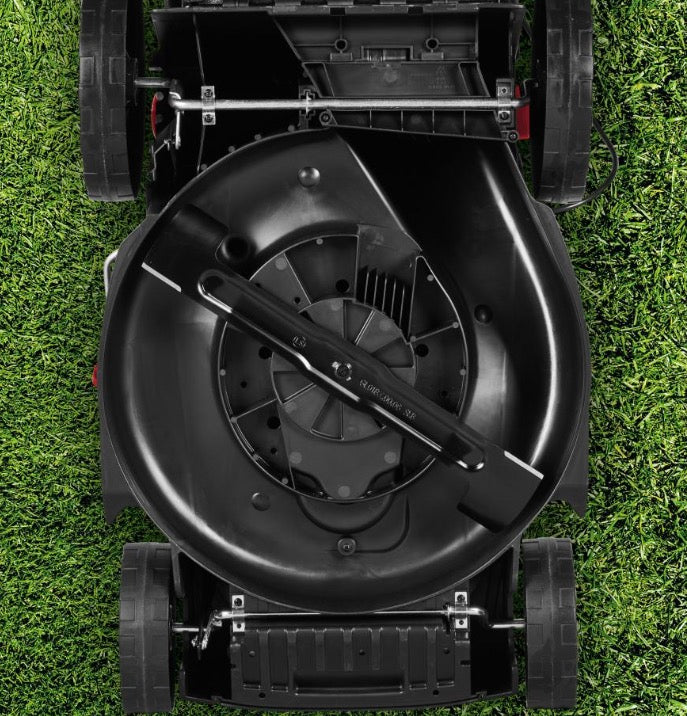 Brand: Kompernass Parkside
Parkside Electric Lawn Mower 1300 W Turbo Engine 30 Litre Collection Box 32 cm Cutting Width 3 Positions Cutting Height Adjustment