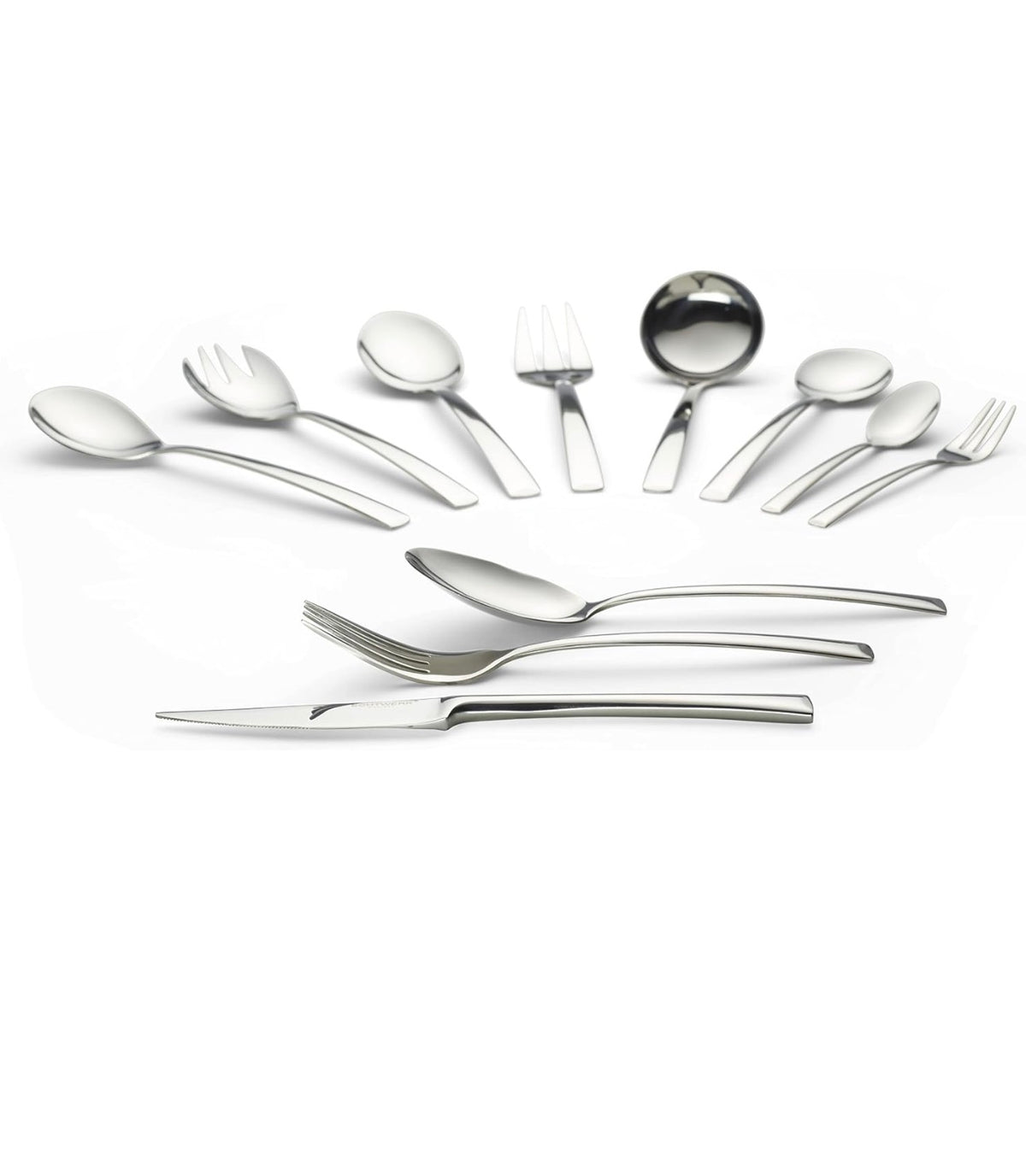 ECHTWERK
Visit the Store
ECHTWERK Avelino Silver Edition 68-Piece Cutlery Set for up to 12 People 18/10 Stainless Steel with Storage Case