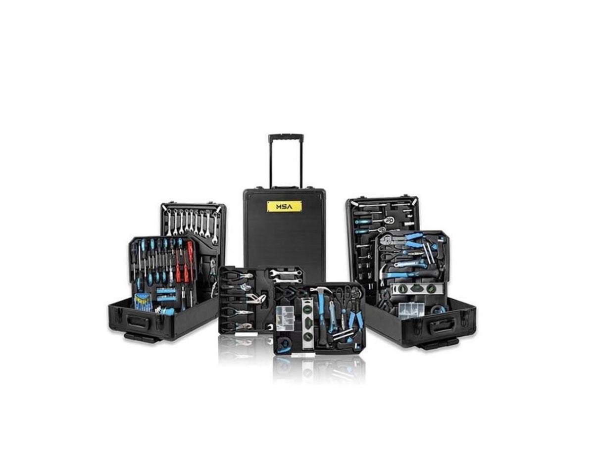 MSA tool trolley with drawers 610pieces