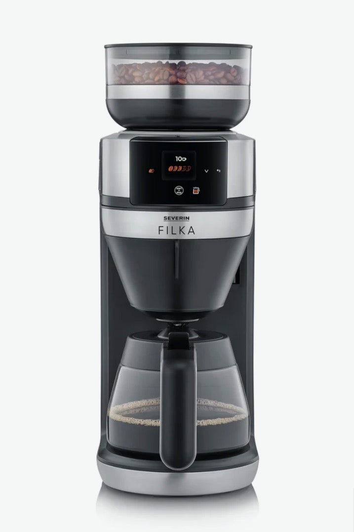 Severin Filka Ka 4852 Fully Automatic Coffee Machine - 5-In-1 With Grinder