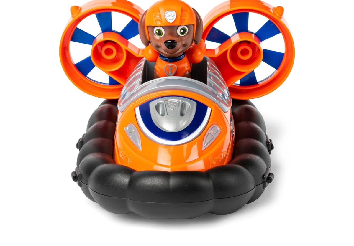 Paw Patrol, Zuma’s Hovercraft Vehicle with Collectible Figure, for Kids Aged 3 Years and Over