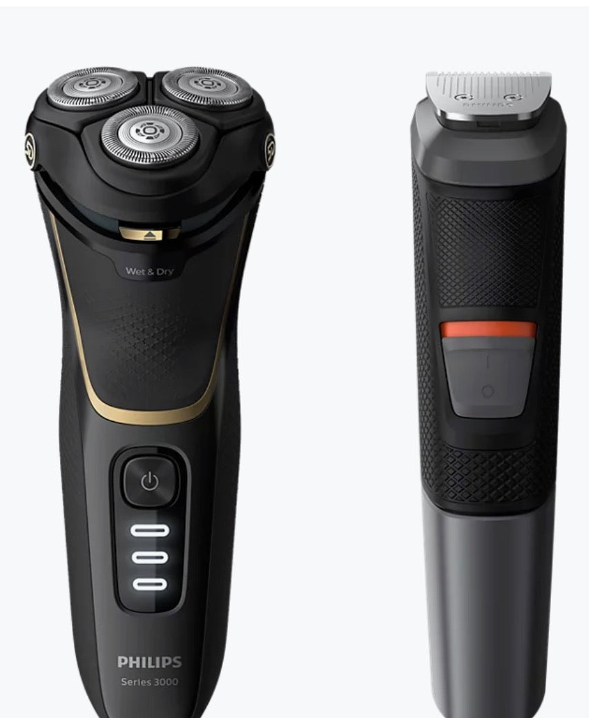 Philips Shaver series 3000
Wet or Dry electric shaver, Series 3000
