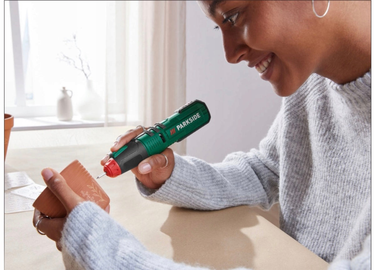 PARKSIDE Cordless Engraving Tool Engraving Pen - Like New