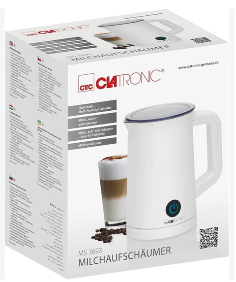Clatronic MS 3693 – Milk Frother (AC, 600 W, 50/60, 220 – 240, 740 g)