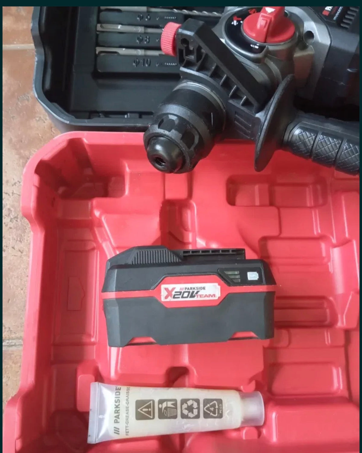 Parkside Performance 20V 4A Cordless Rotary Hammer