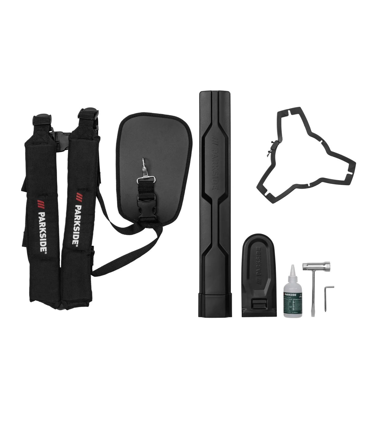 PARKSIDE®
Outil de jardin multifonction sans fil AKG 40-Li A1, 40 Very Parkside X 20V Team set with a Parkside PLG 20 Fast Charger (4.5 A) and a Parkside PAP 20V / 4 Ah Lithium-Ion Battery.