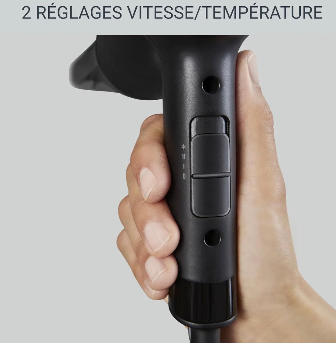 Rowenta Express Style Hair Dryer 1900W Effiwatts Compact 2 Speeds