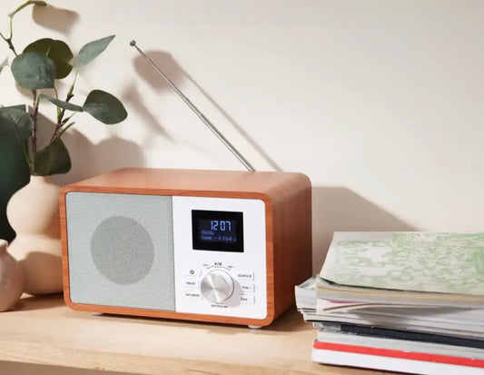 Silvercrest DAB+ Bluetooth radio, in wood look (100375868)