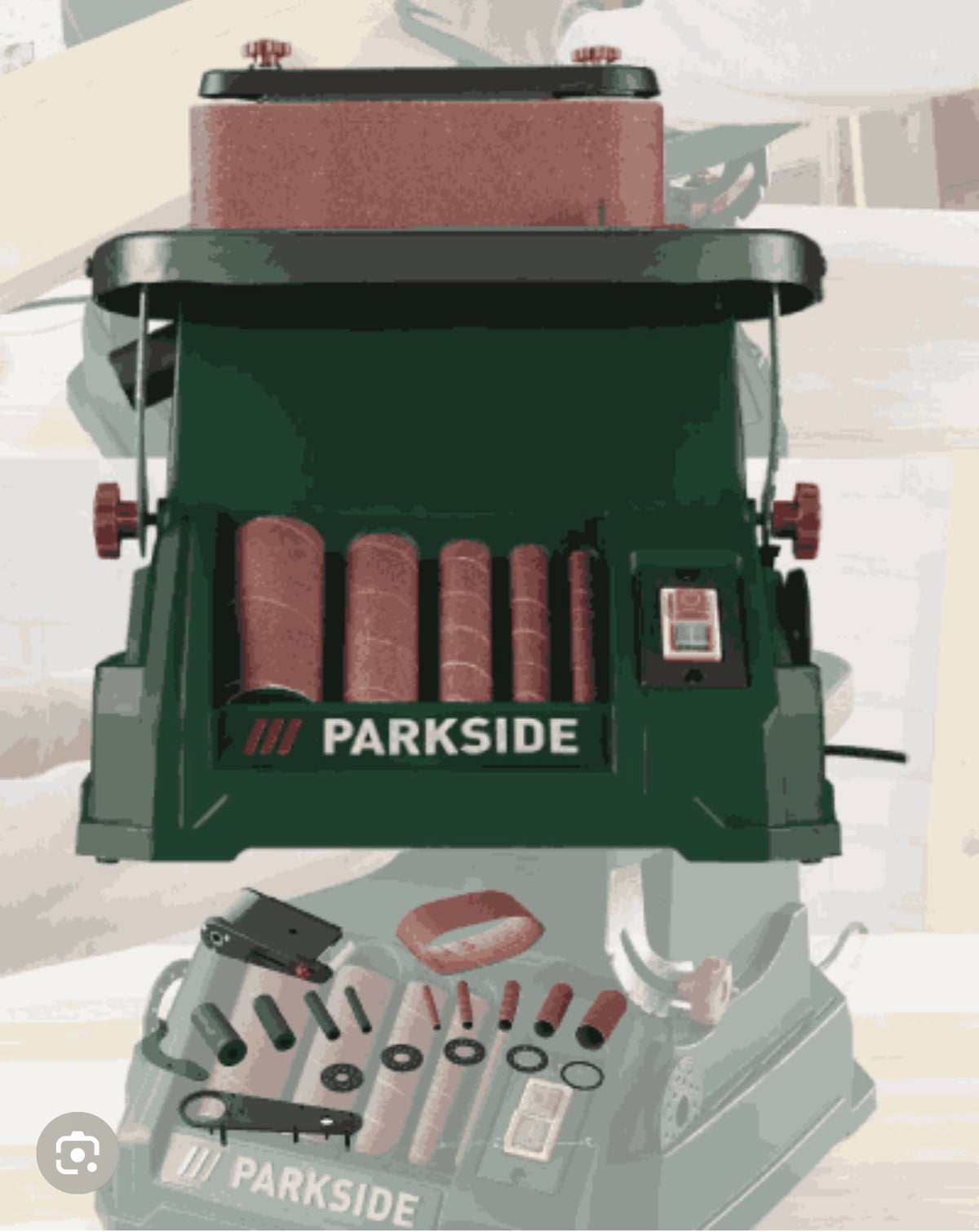 Parkside Oscillating Spindle & Belt Sander PSSB 500 A1