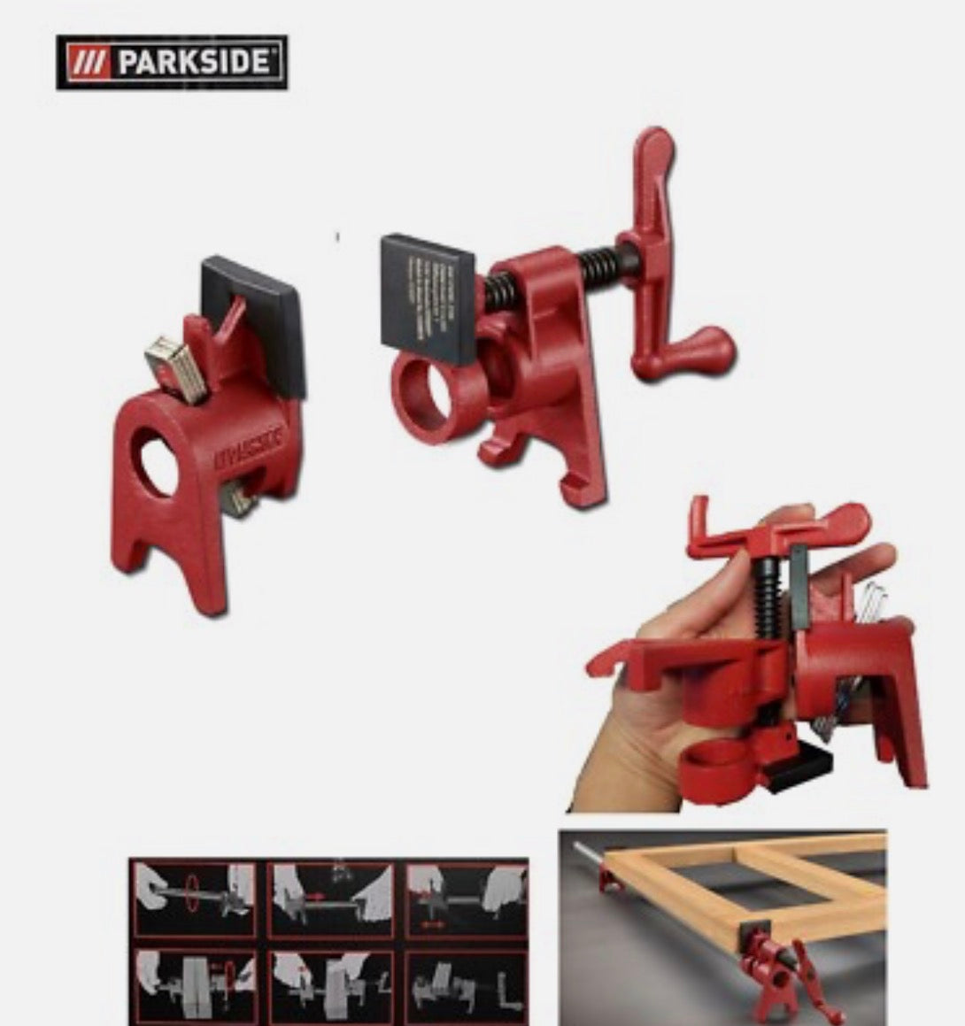 Parkside rohr schraubwinge