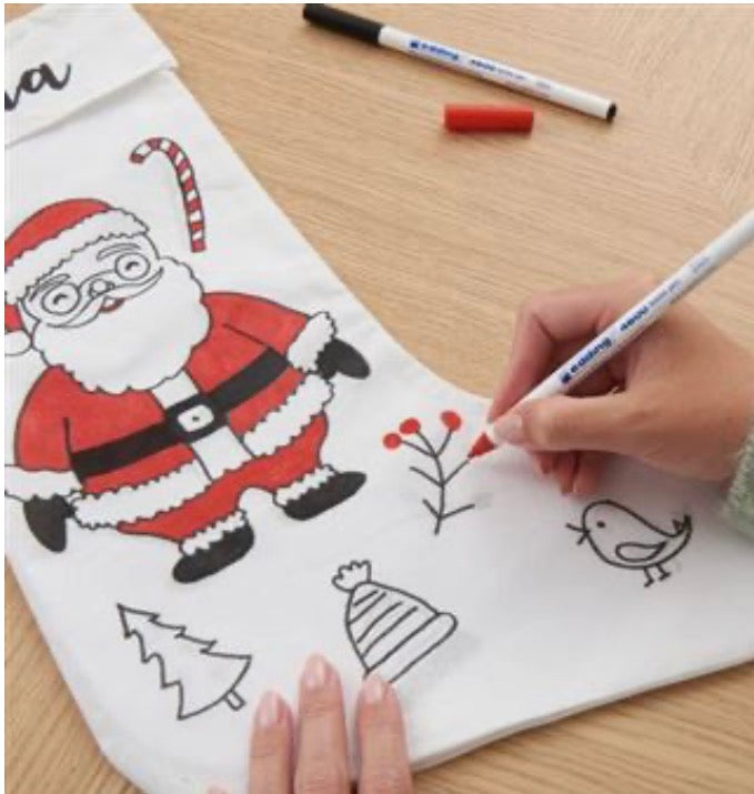 Offer Creative Christmas Textile Set Santa Claus 4600 4 Pieces