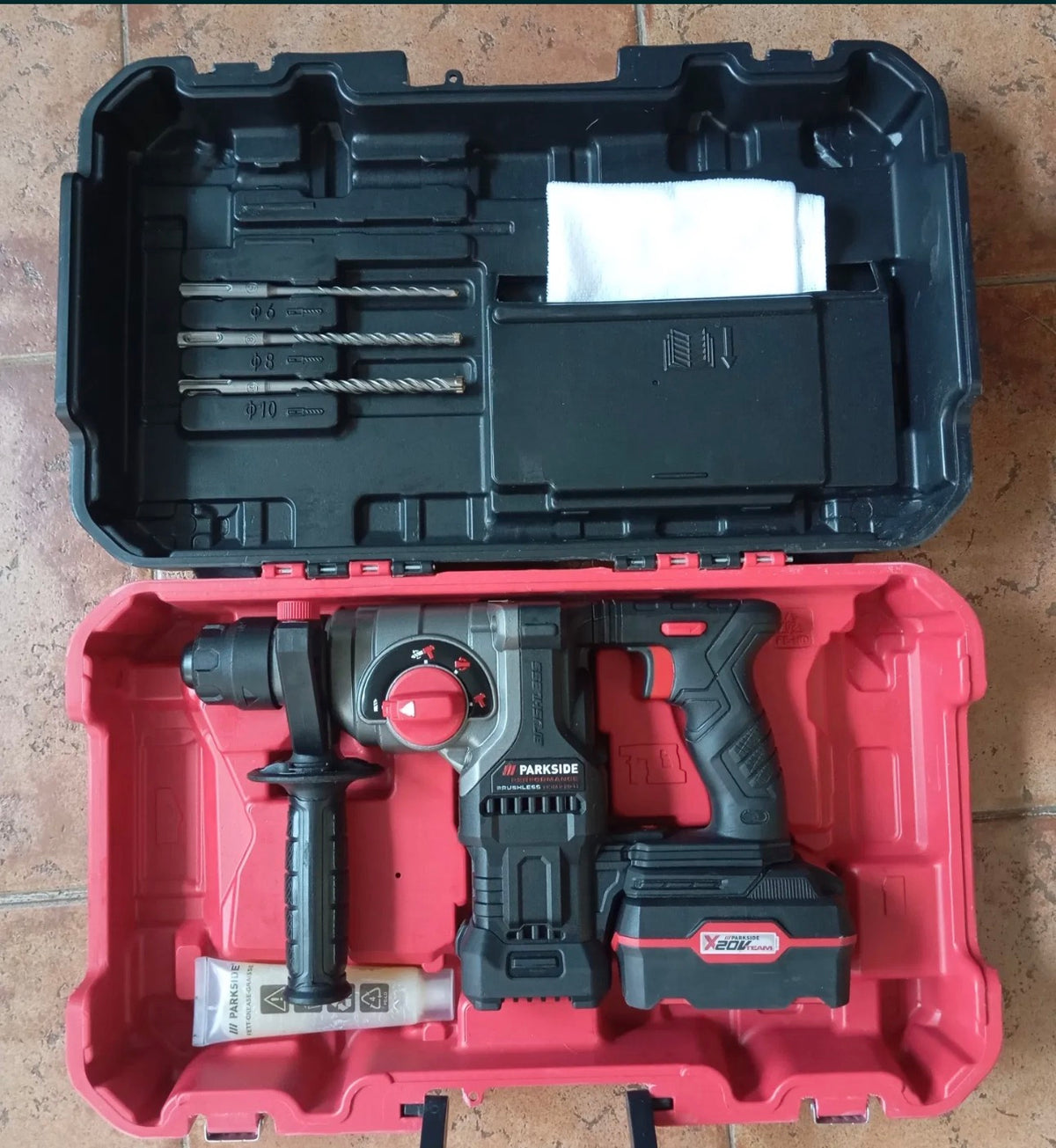 Parkside Performance 20V 4A Cordless Rotary Hammer
