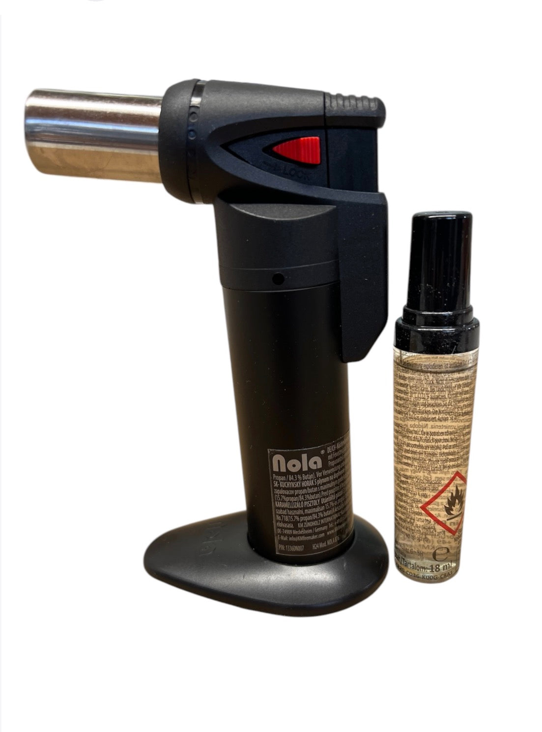 Brand: Generic
Portable Butane Torch with Adjustable Flame & Safety Lock for Cooking, Baking, BBQ, Crème Brûlée, DIY and Kitchen Use