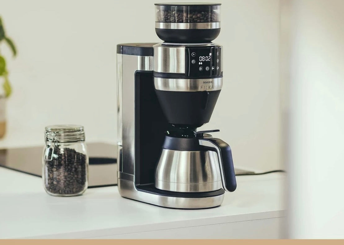 Severin Filka Ka 4852 Fully Automatic Coffee Machine - 5-In-1 With Grinder