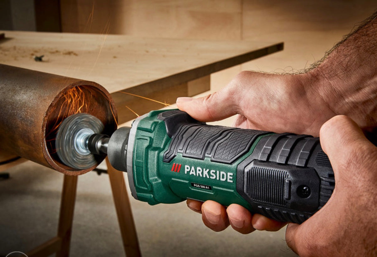 Parkside PGS 500 im Aufbewahrungskoffer