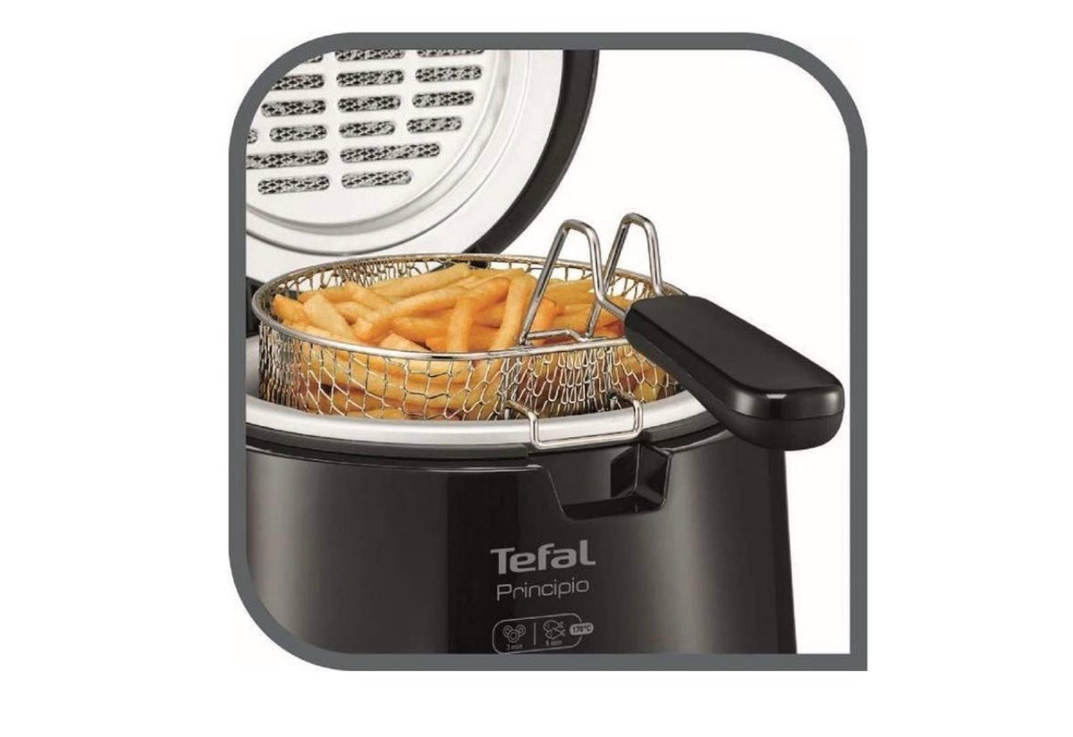 Tefal Principio Deep Fryer 1.2L — Compact Mini Deep Fat Fryer