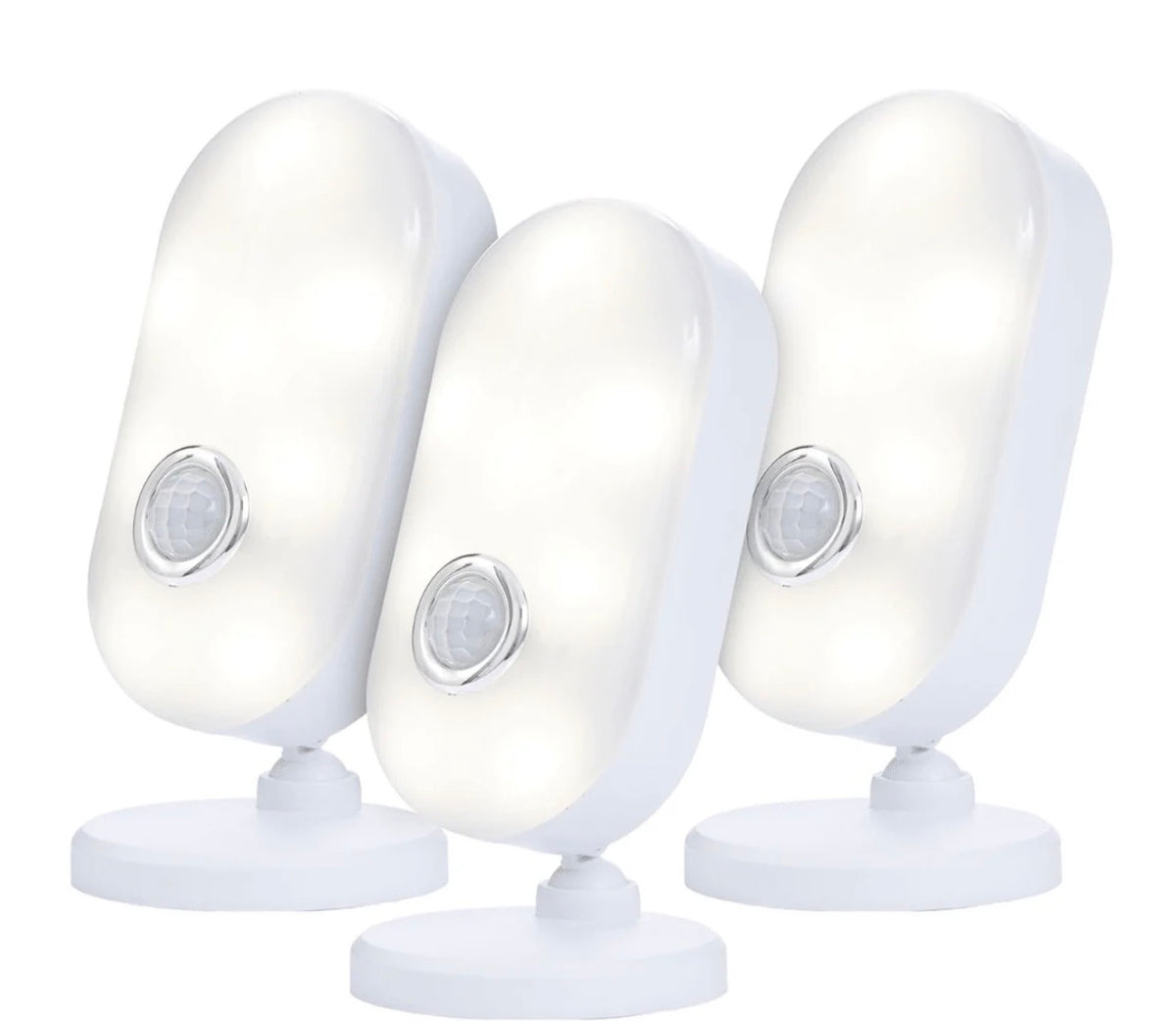 CASALUX LED Lights With Motion Detector, Set Of 3