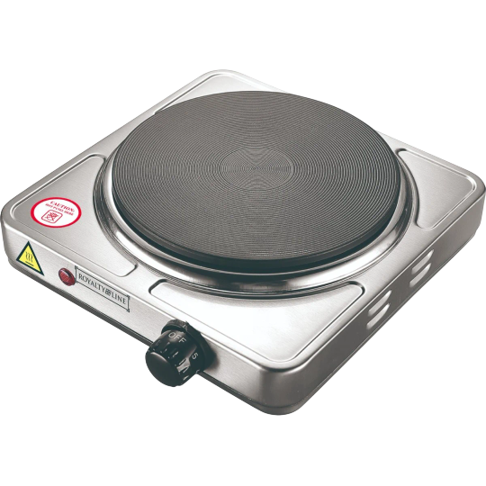 Royalty Line Single Hot Plate — Stainless Steel Portable Electric Burner