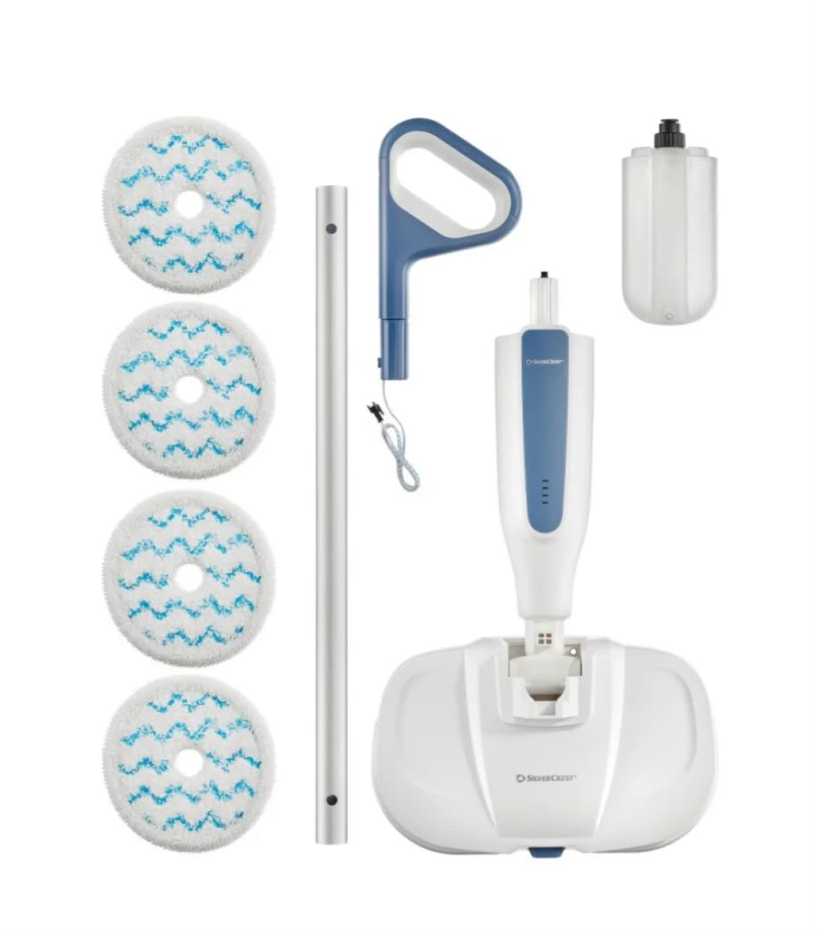 Switch on electric spray mop