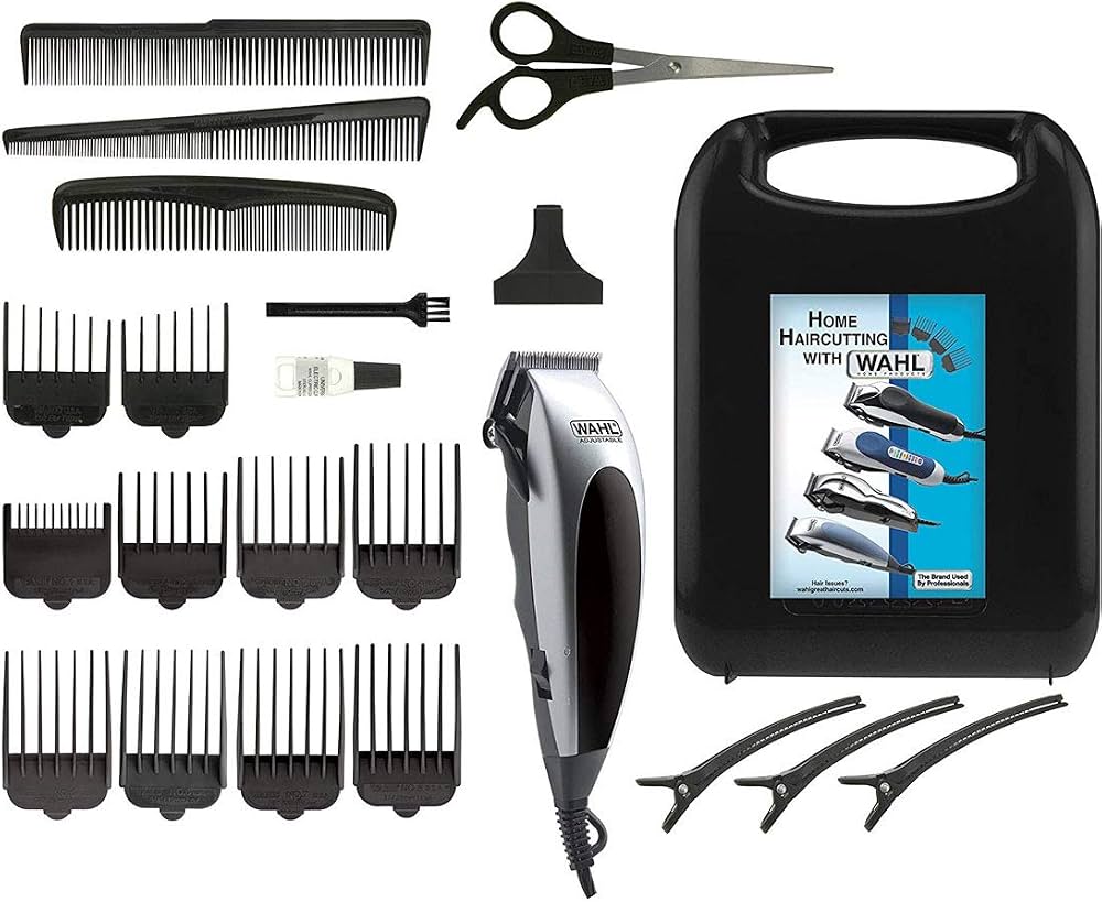 Wahl 9243-517N 22 Piece HomePro Hair Cutting Kit With Video Tape