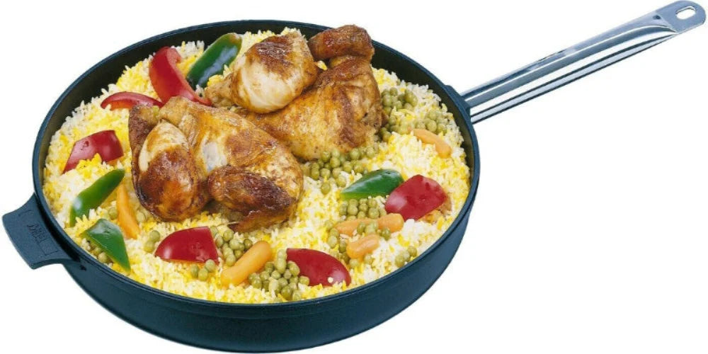 GSW frying pan Gastro traditional Titanium 40 x 5.5 cm, oven-safe up to 240°C
