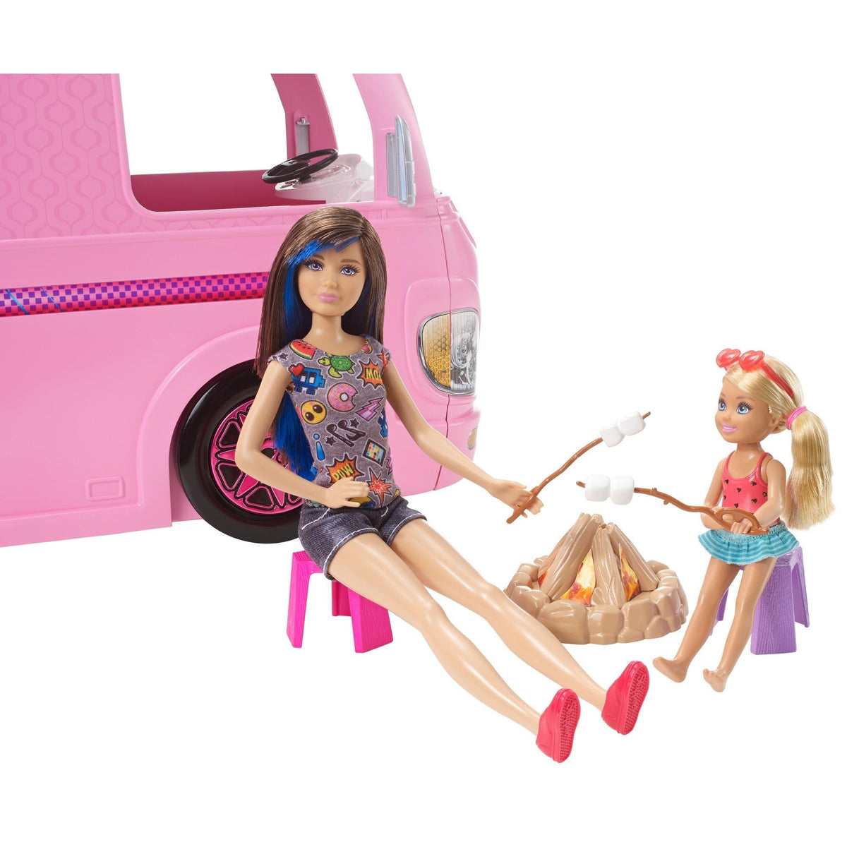 Barbie DreamCamper Adventure Camping Playset