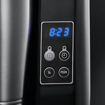 Russell Hobbs 22630 Brew and Go Filter Coffee Machine, 1.1 Liters and Mug, Stainless Steel, 400 Ml, Silver/Black