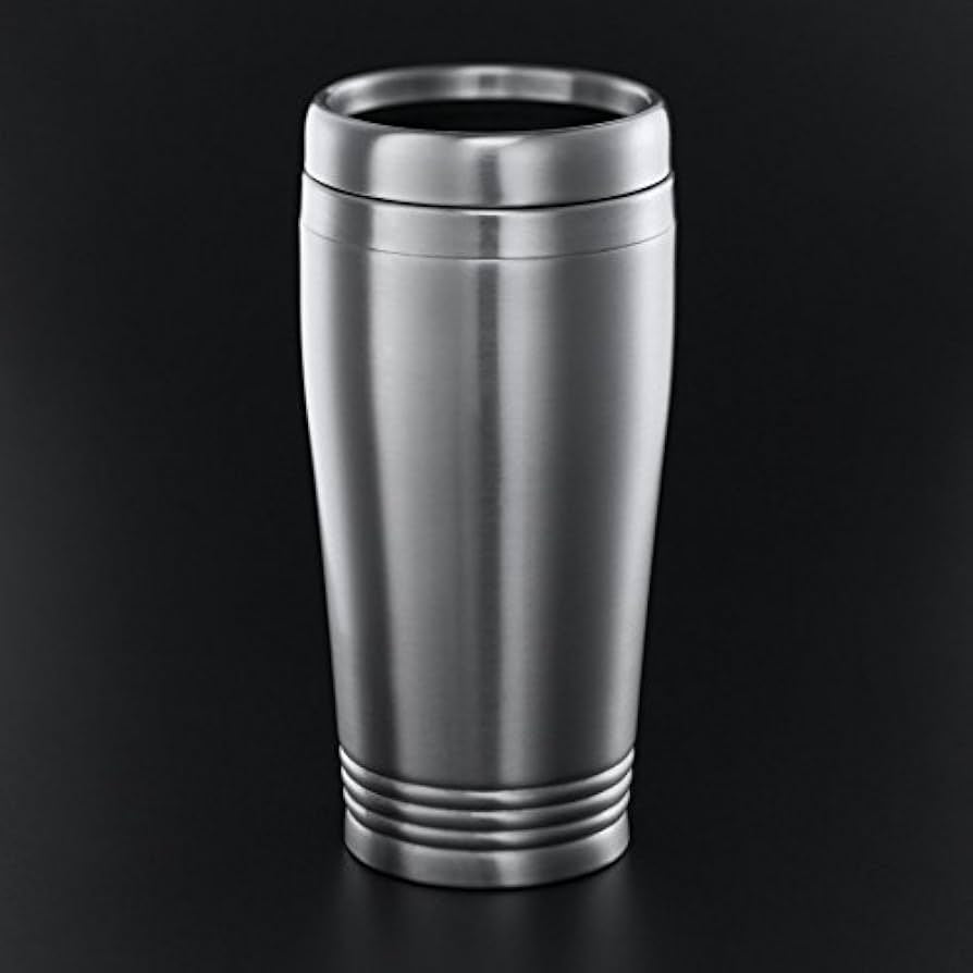 Russell Hobbs 22630 Brew and Go Filter Coffee Machine, 1.1 Liters and Mug, Stainless Steel, 400 Ml, Silver/Black
