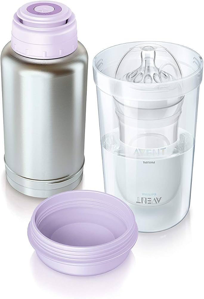 Philips AVENT SCF256/00 Insulated Bottle Warmer, Stainless Steel, Neutral