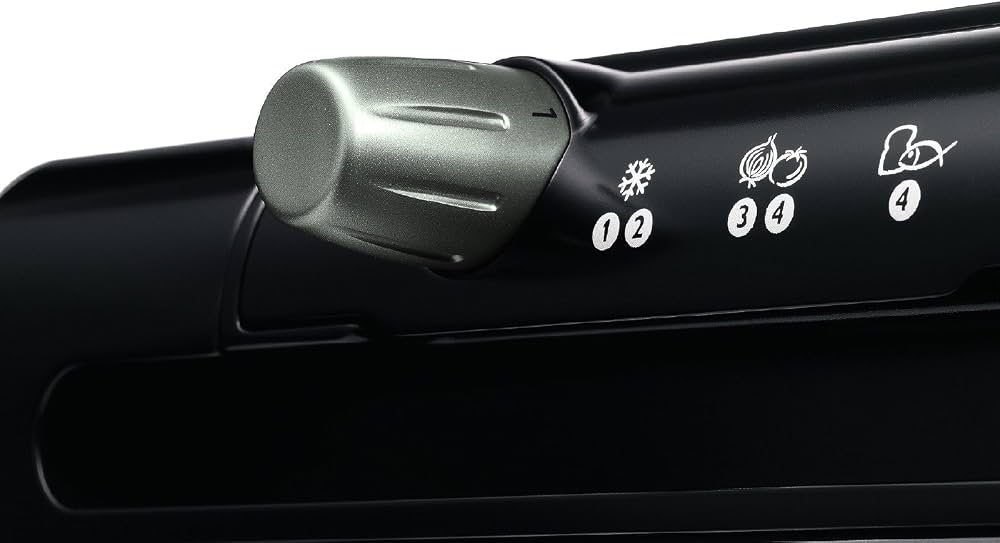 Philips 2300-Watt Black Modern Reversible Cooking Surface Griddle with Drip Tray