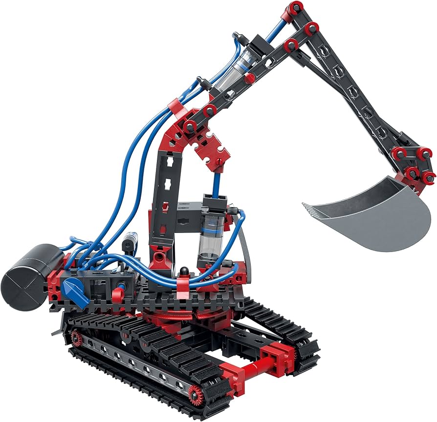 Fischertechnik 533874 "Profi-Pneumatic Power" Construction Set
Pneumatic construction kit 533874, realistic technology models for assembling and discovering, made in Germany