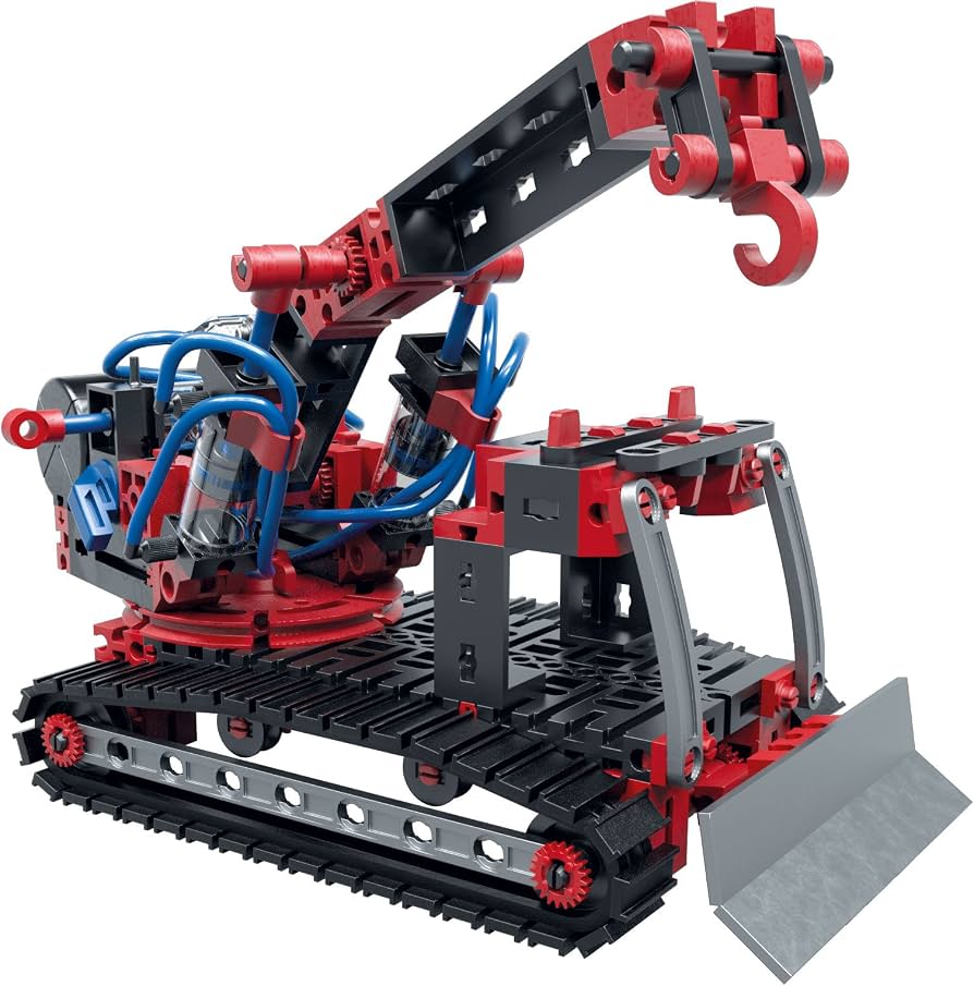 Fischertechnik 533874 "Profi-Pneumatic Power" Construction Set
Pneumatic construction kit 533874, realistic technology models for assembling and discovering, made in Germany