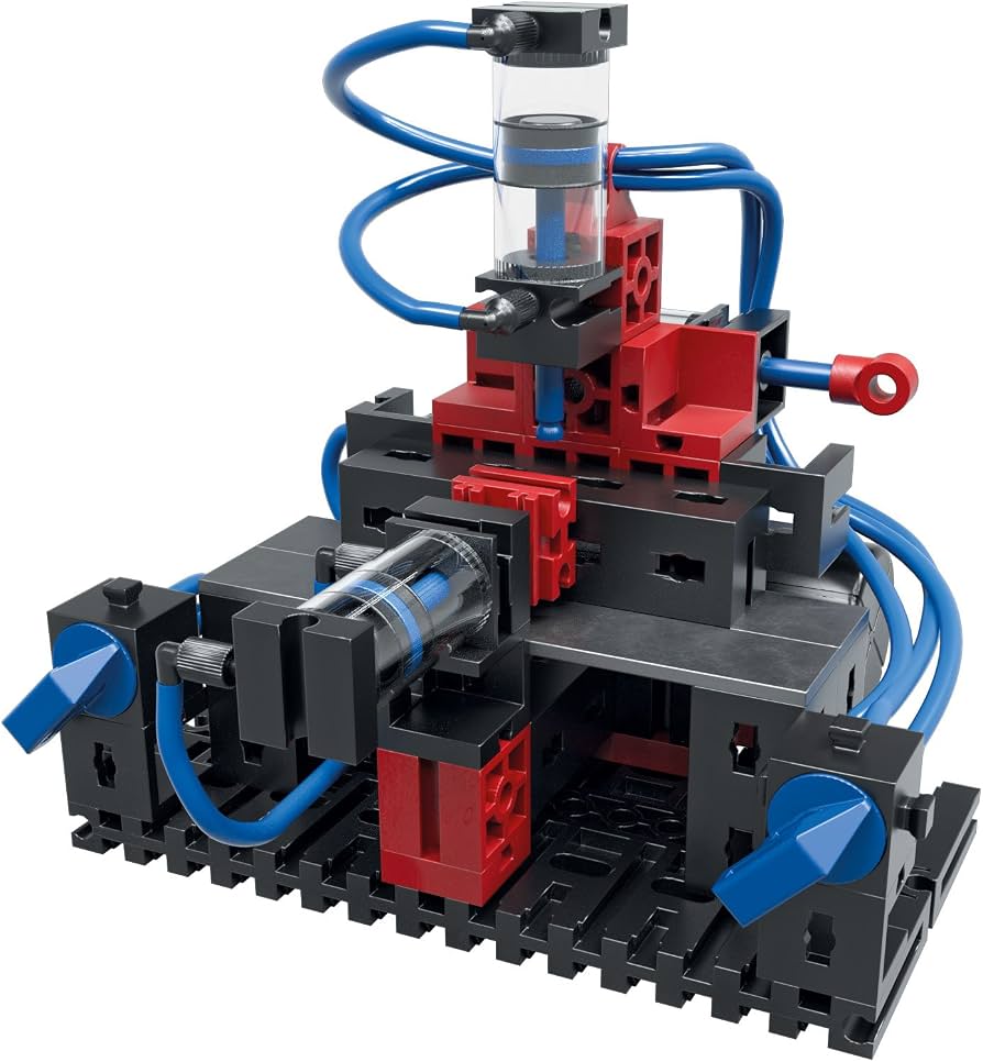 Fischertechnik 533874 "Profi-Pneumatic Power" Construction Set
Pneumatic construction kit 533874, realistic technology models for assembling and discovering, made in Germany
