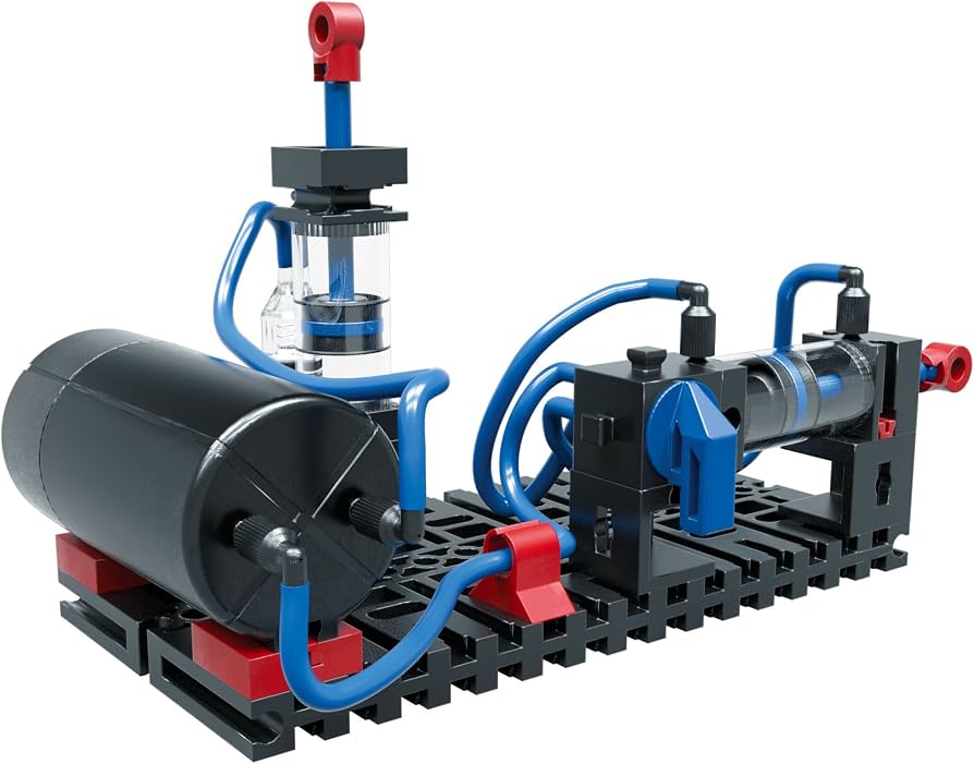 Fischertechnik 533874 "Profi-Pneumatic Power" Construction Set
Pneumatic construction kit 533874, realistic technology models for assembling and discovering, made in Germany