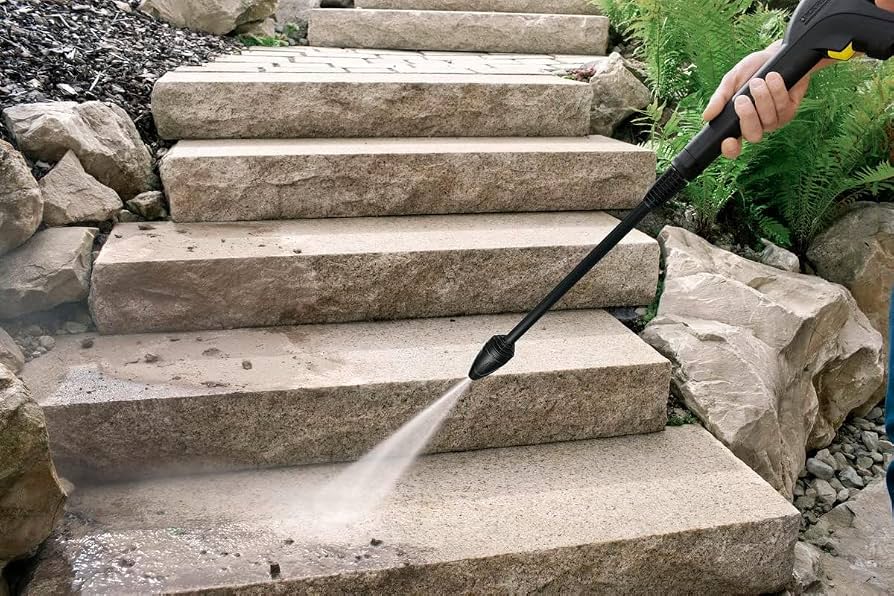 Kärcher K 3 Power Control pressure washer, pressure: max. 120 bar, flow rate: 380 l/h, area coverage: 25 m²/h, water filter, weight: 4.4 kg, high-pressure hose and gun, dirt blaster, spray lance
