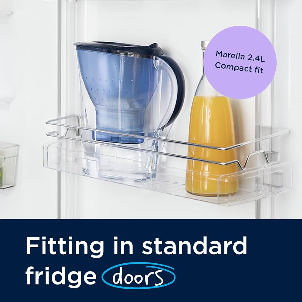 BRITA Aluna Water Filter Jug — 2.4 L with 1 MAXTRA PRO All-in-1 Cartridge Included