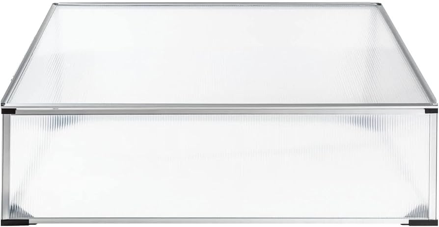 Parkside. Aluminium Cold Frame Greenhouse for Plants 100 x 60 cm