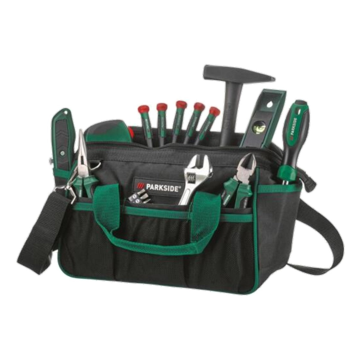 Parkside 23 Piece Tool Kit Set In A Practical Tool Bag DIY Household Handy Man