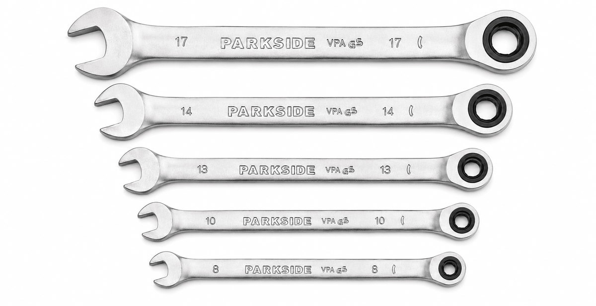 Combination wrench setParkside IAN 465523_2404