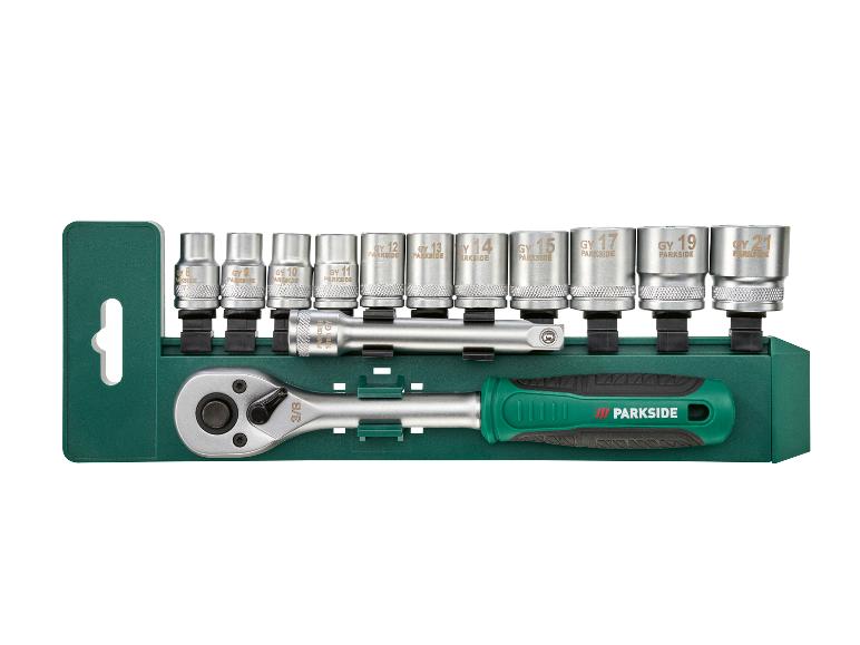 Parkside Socket wrench set, 13-piece
