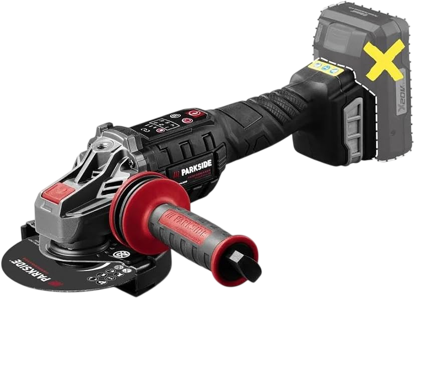 Parkside Performance 20V Cordless Angle Grinder