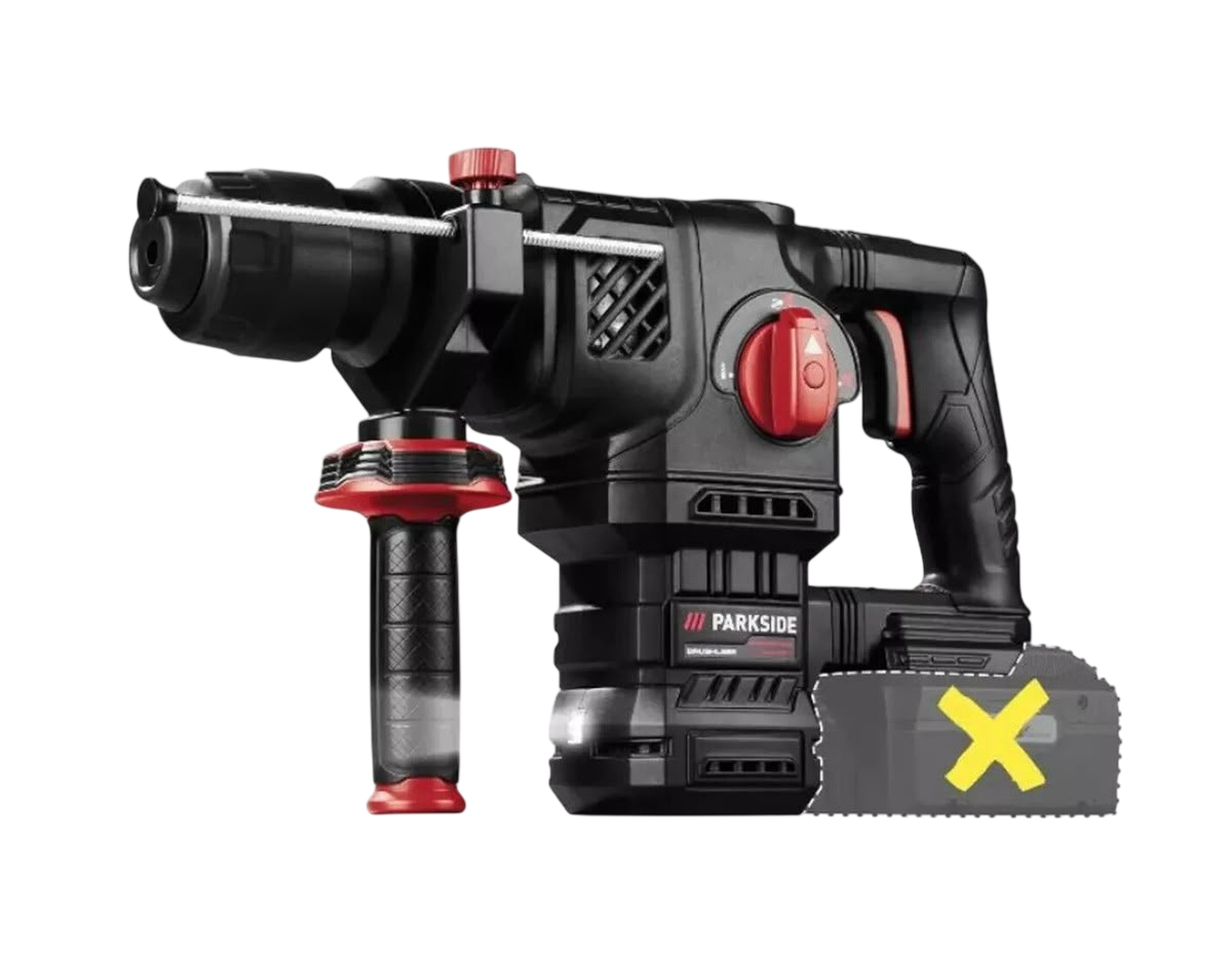 Parkside Performance 20V Cordless Rotary Hammer