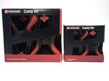 Set 8 cleme de prindere PARKSIDE, dimensiuni 42 x 47 mm medium & set 8 small 16 pieces