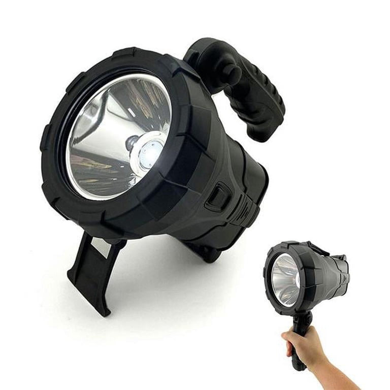 Rechargeable Candle Power AC DC Solar LED High Powered Spotlight Torch Omega New