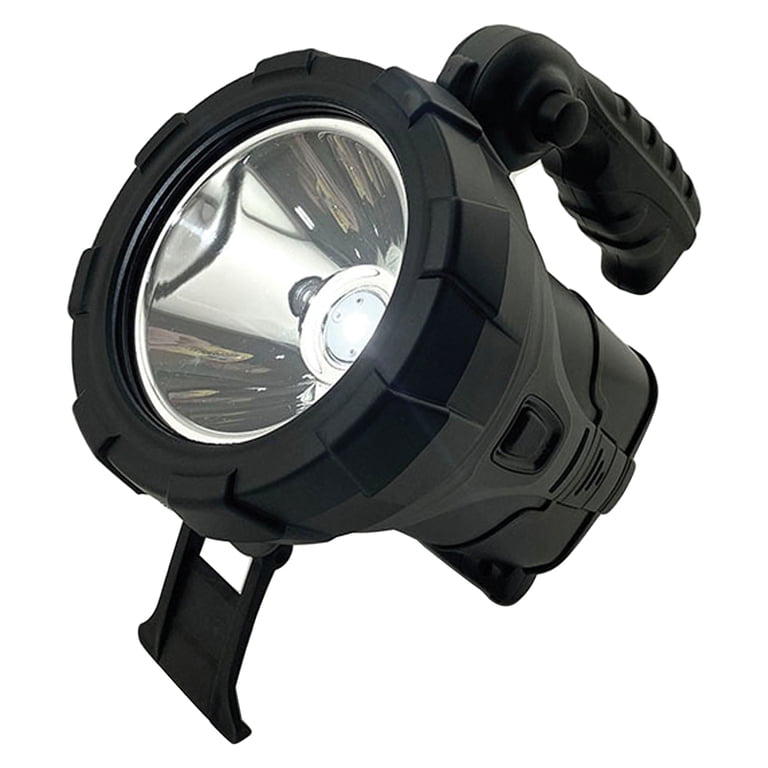 Rechargeable Candle Power AC DC Solar LED High Powered Spotlight Torch Omega New
